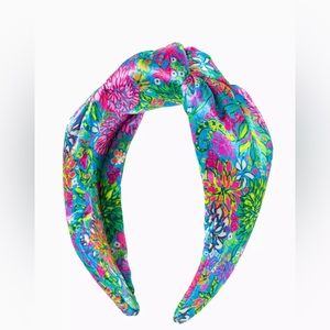 NWT Lilly Pulitzer Wide Knotted Headband - Walking on Sunshine